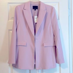 Banana Republic Sculpted-Fit Washable Blazer NWT Pink Lavender